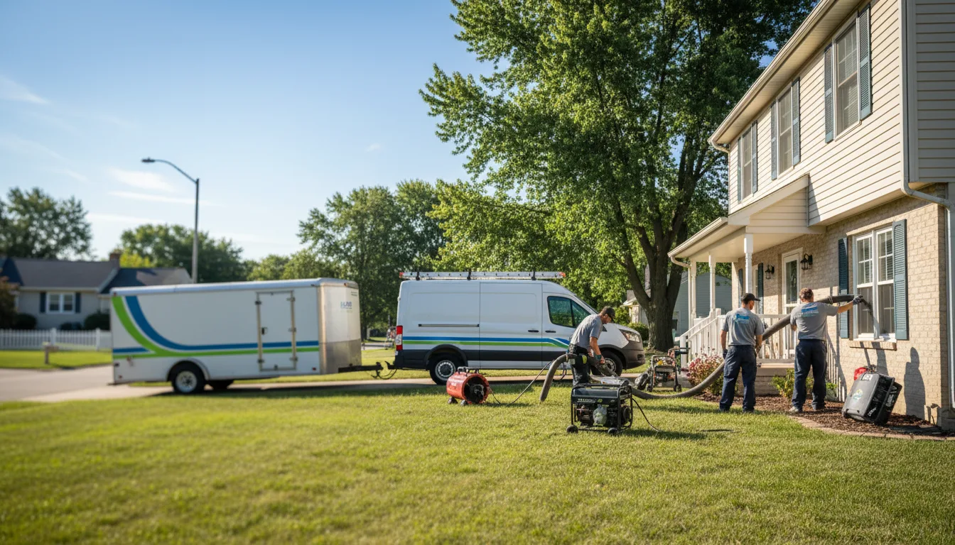 Flooded Basement Restoration And Cleanup With Repair in Severance, NY near me